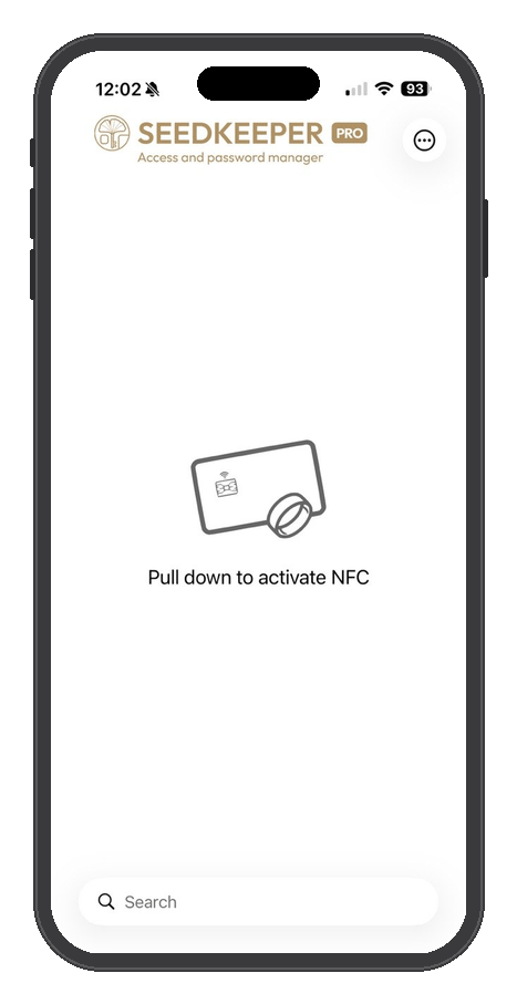 Setting up your Passkey PIN in the Seedkeeper PRO App